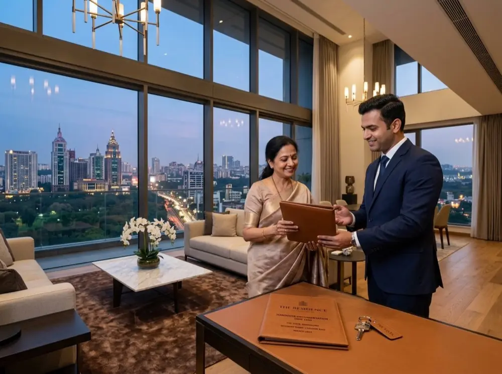 Bangalore Luxury Penthouse Handover & Key Signing